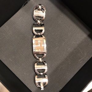 Dior wristwatch with CD logo links